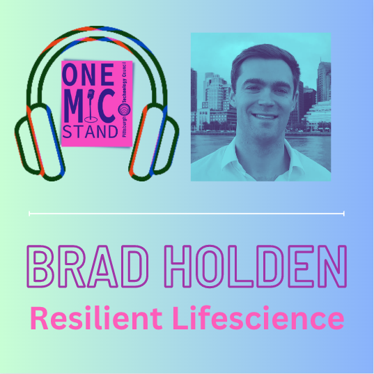 One Mic Stand Brad Holden of Resilient Lifescience